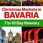 How to plan a German Christmas itinerary to visit the German Christmas markets in Bavaria and Baden-Wurttemberg.