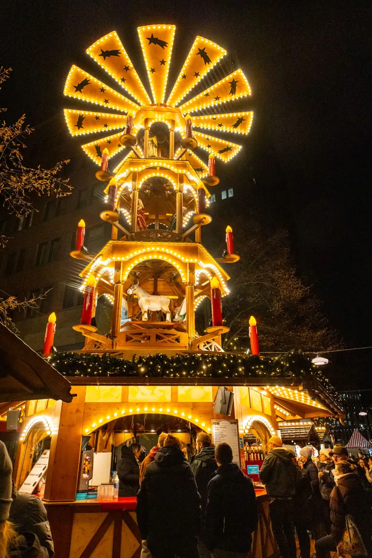 Christmas Pyramid Potsdamer Platz