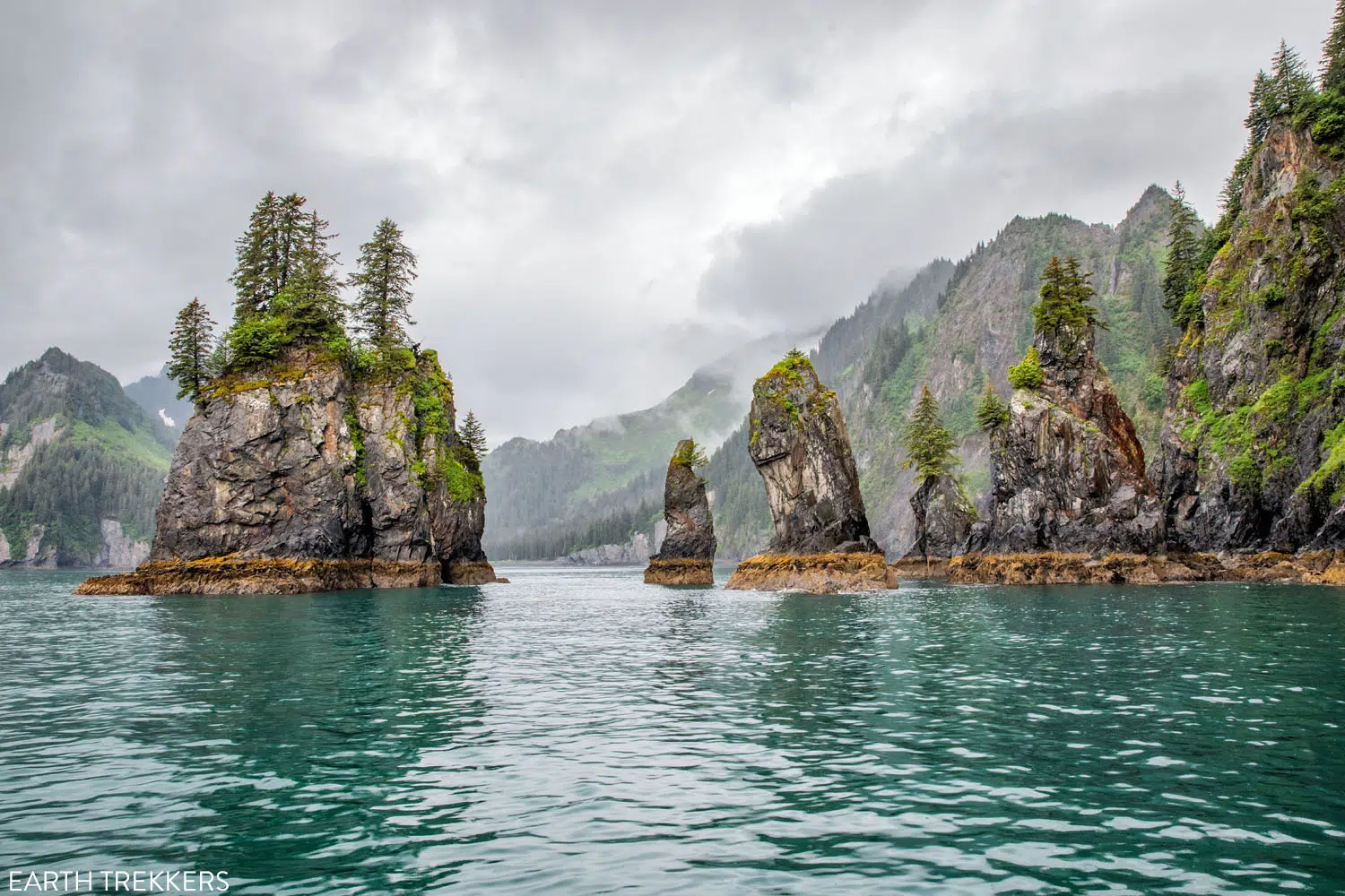 Kenai Fjords Sea Stacks