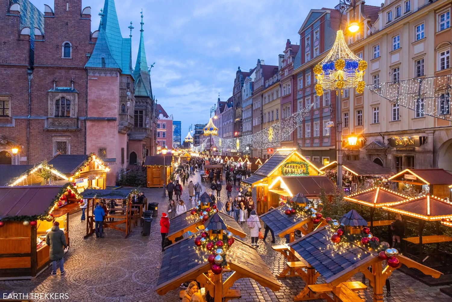 Wroclaw Christmas Market View